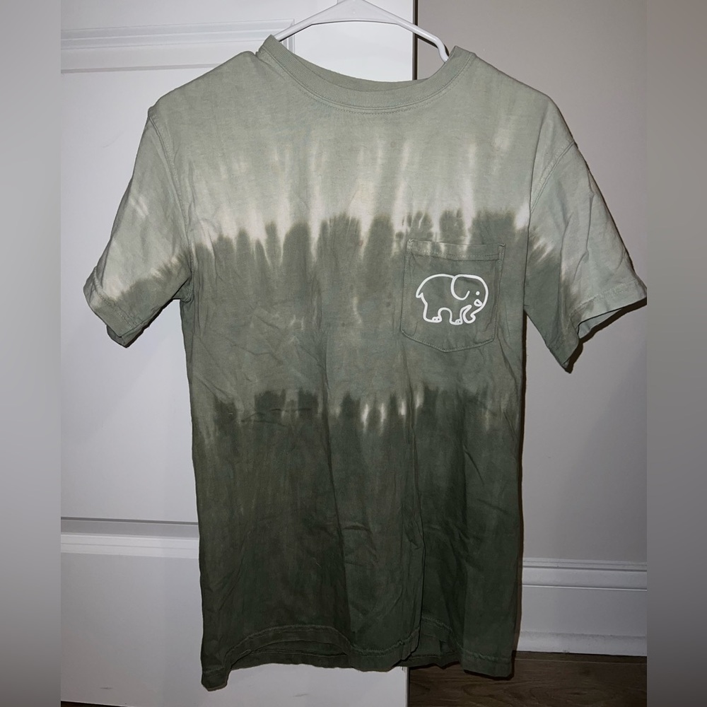 Ivory ella green tie dye shirt